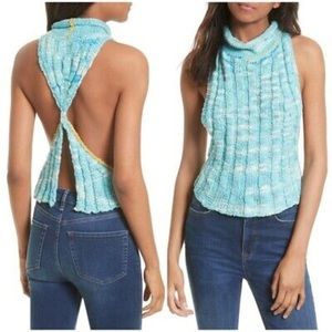 Free People Laguna Blue Combo Tank
